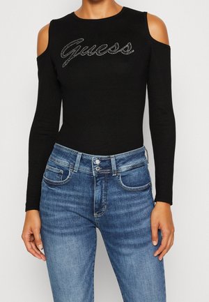 Strickpullover - black