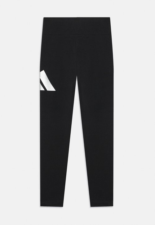 adidas JUNIOR UNISEX - Leggings - black/silver-coloured — foto 2