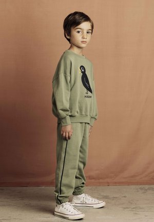 PLAIN PIPING UNISEX - Treningo apatinė dalis - green