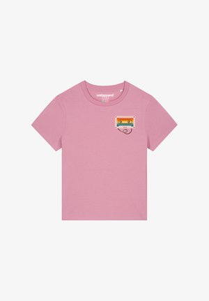 watapparel RAINBOW CASSETTE - T-Shirt print - bubble pink