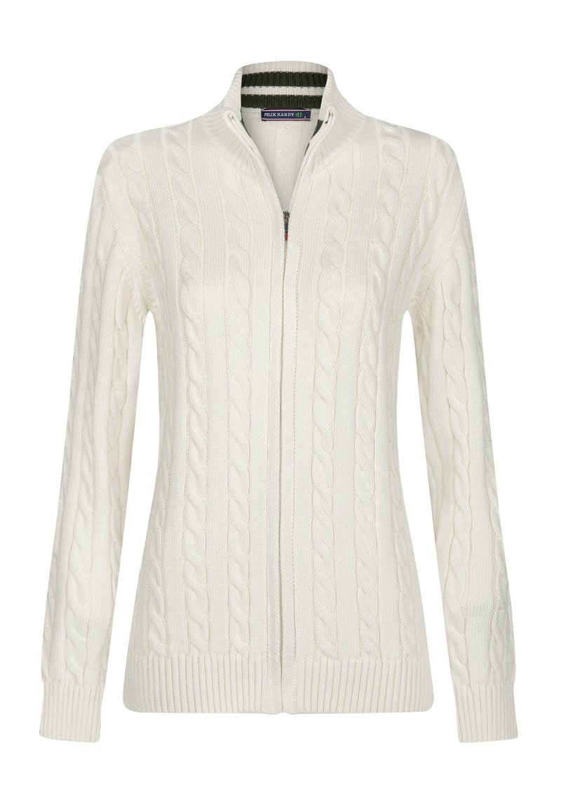 Felix Hardy CABLE - Vest - off white