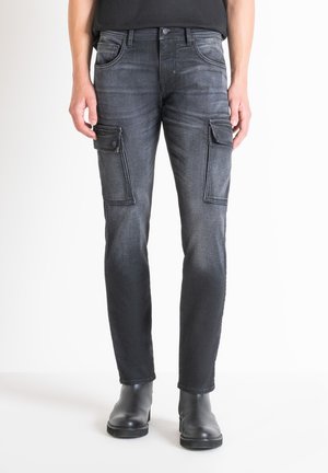 ARNOLD COMFORT  - Slim fit jeans - black