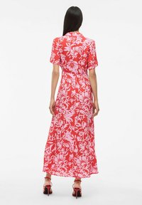 VILA Maxikjole - poppy red