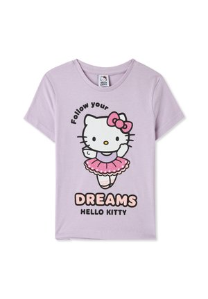 Terranova CON HELLO KITTY - T-shirt con stampa - lilla