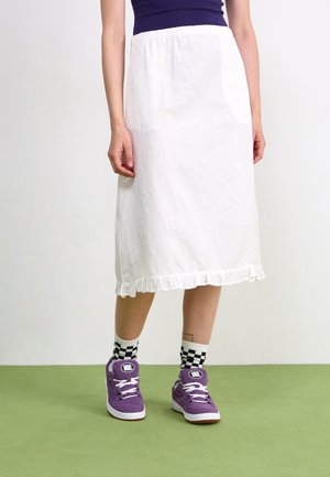 MANOR SKIRT - A-line skjørt - white