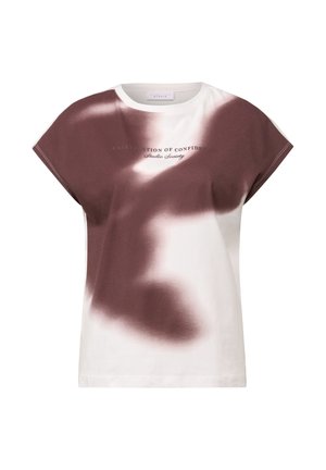 Street One Studio, MIT WORDING - T-shirts print - rot