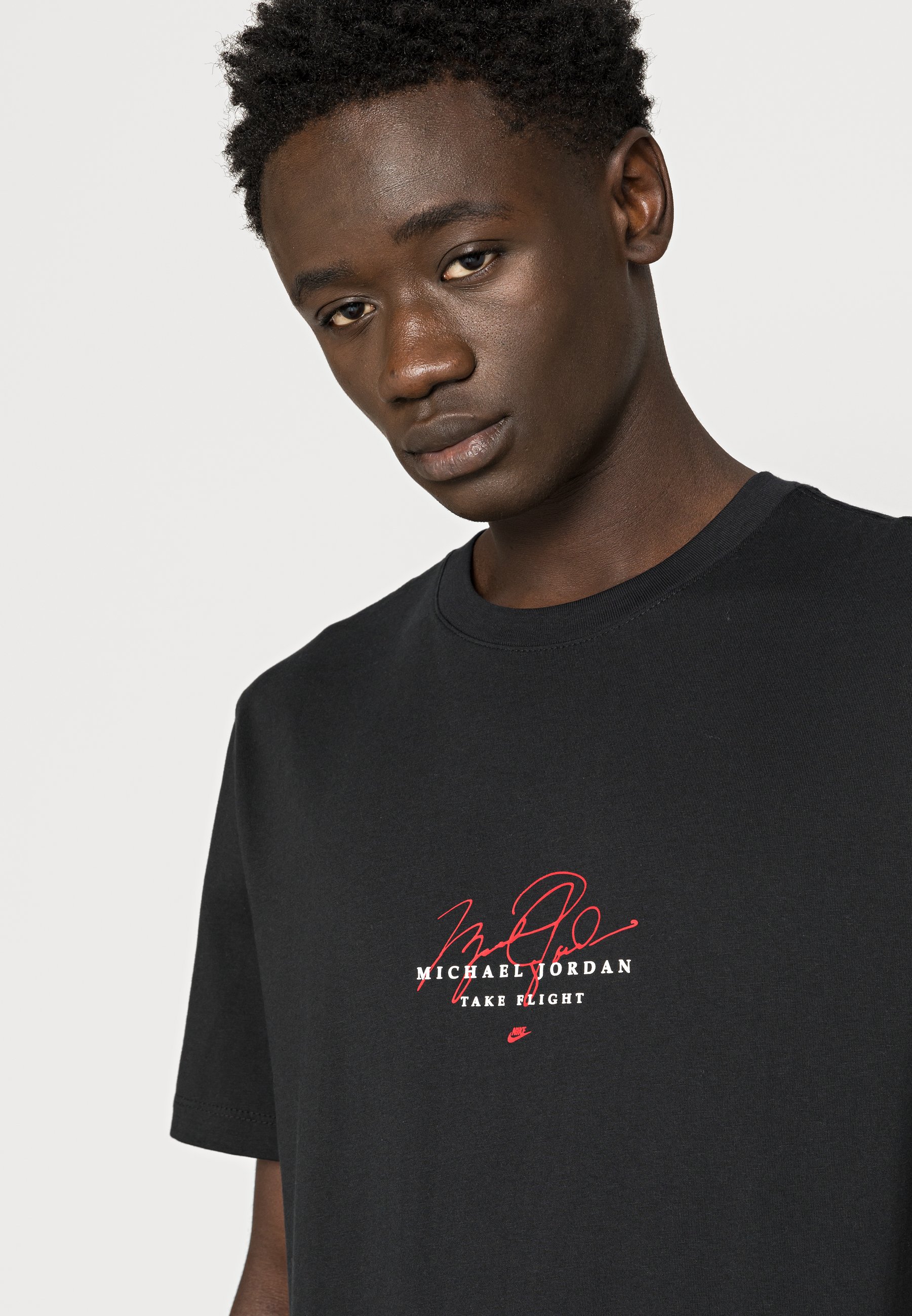Jordan CREW - Print T-shirt - black 