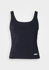 SQUARED TANK - Top - black