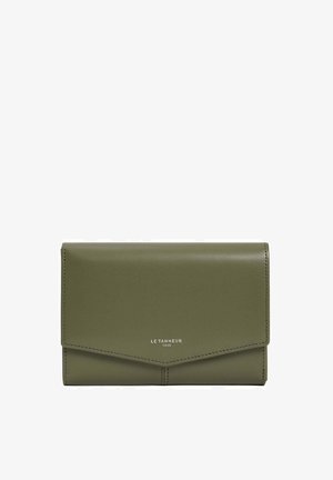 Le Tanneur GRAND ZIPPÉ CHARLOTTE EN LISSE - Monedero - green