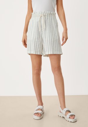 REGULAR - Szorty - deep teal stripe