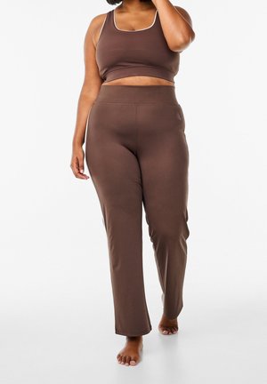 Active by Zizzi, Trainingsbroek - brown