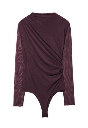 GATHERED - Langarmshirt - bordeaux