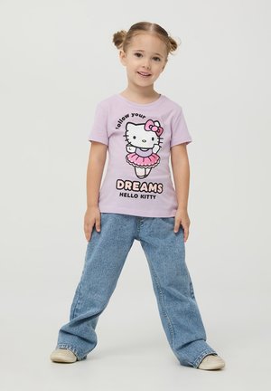 Terranova CON HELLO KITTY - T-shirt con stampa - lilla