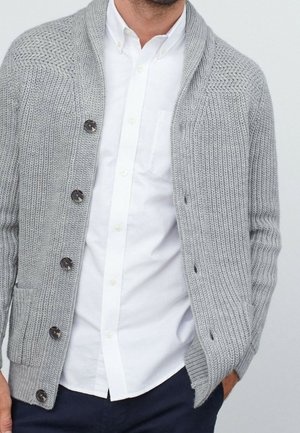 Chaqueta de punto - light grey
