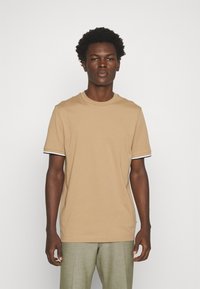 BOSS THOMPSON - Paprasti marškinėliai - medium beige