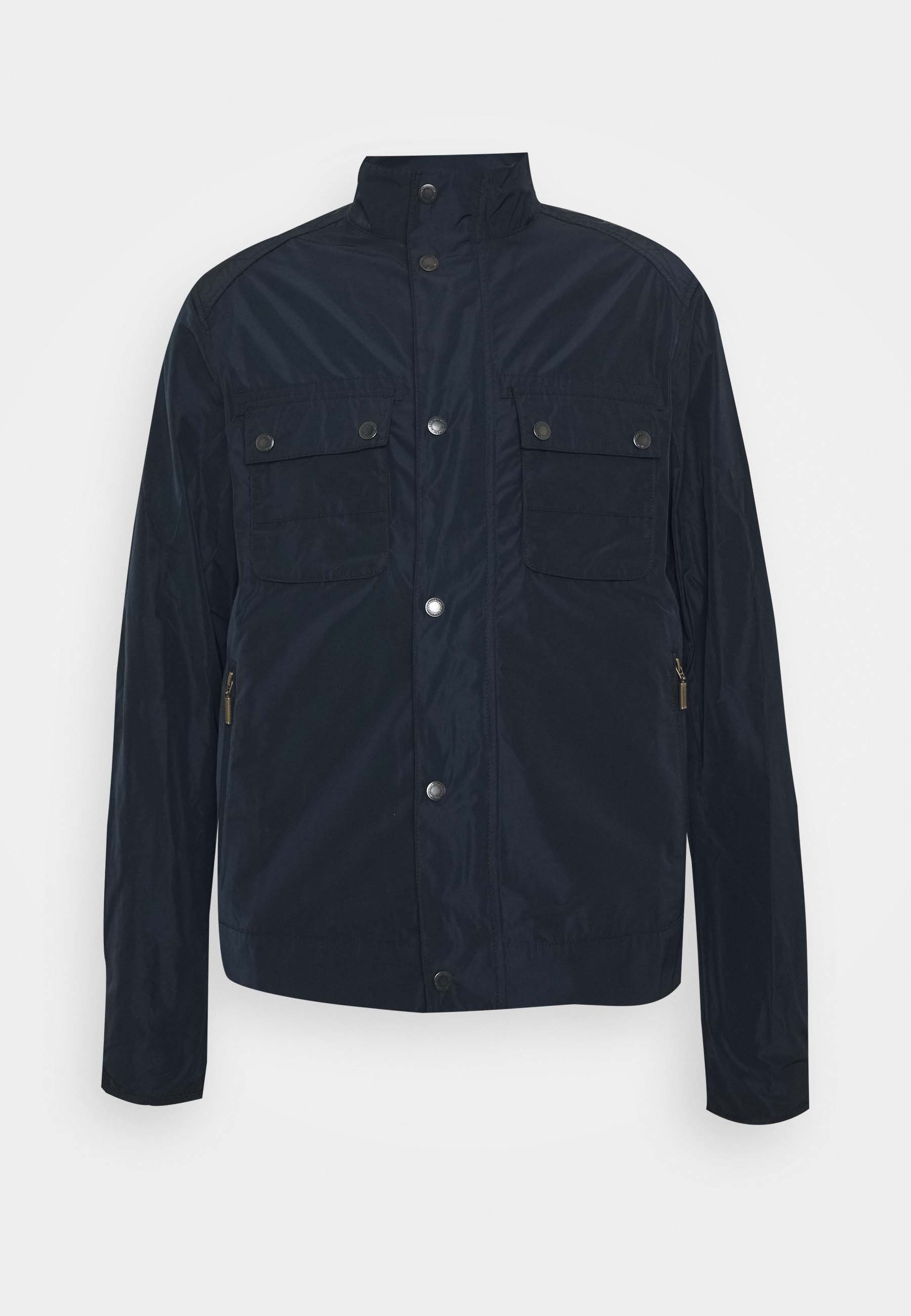 barbour stannington jacket navy