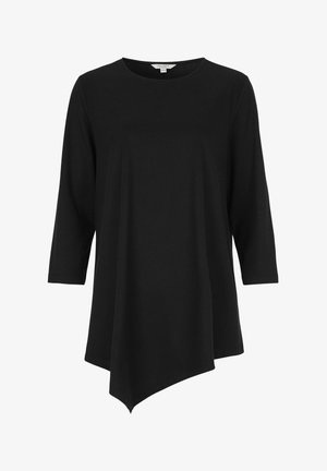 Cellbes of Sweden, JERSEY TUNIQ WITH ASYMMETRICAL DESIGN - Langærmet T-shirt - black