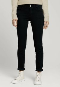 TOM TAILOR Vaqueros pitillo - black