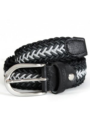 Braided belt - schwarz