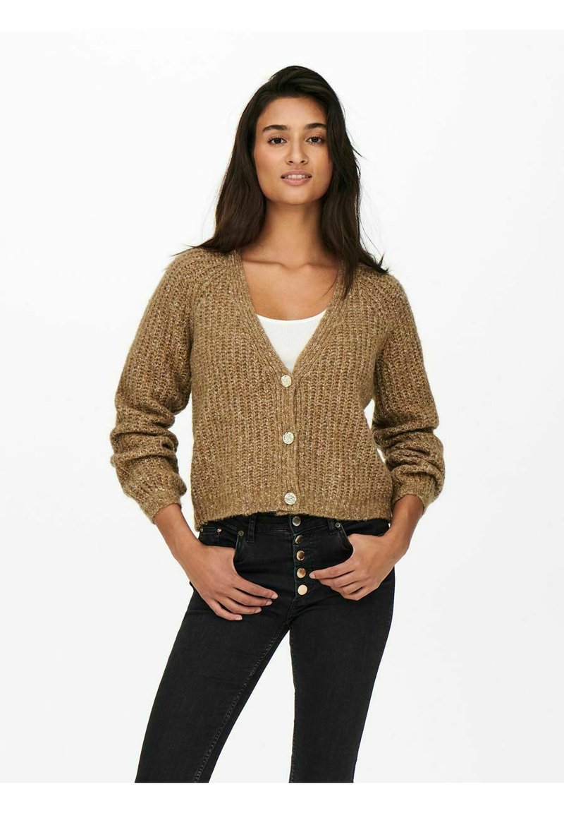 Damen Strickjacken | ONLY Strickjacke toasted coconut/braun - GW78189 Damen Strickjacken | ONLY Strickjacke toasted coconut/braun - GW78189