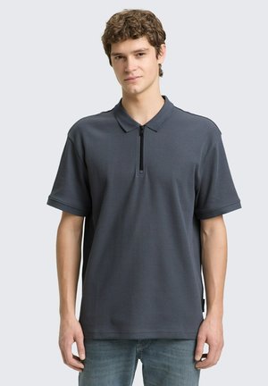 MIT REISSVERSCHLUSS - Poloshirt - urban medium grey
