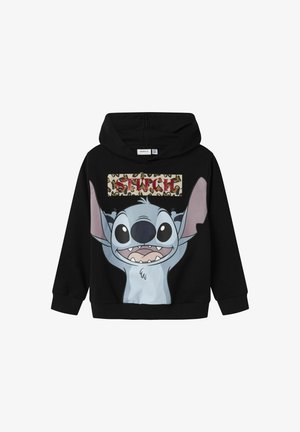 STITCH - Športni pulover - black