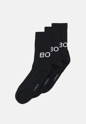 CORE CREW 3 PACK - Socken - black