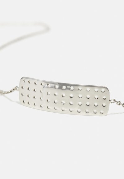 Alan Crocetti MINI PLASTER CHOKER UNISEX - Colier - silver coloured