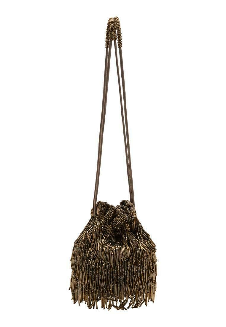 Mango Clutch khaki Zalando