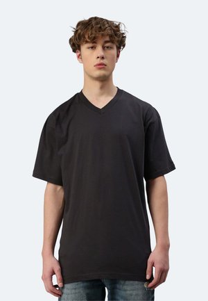 CLASSIC V-NECK - T-Shirt basic - black