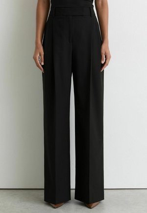 Reiss, LUNA TROUSERS - Kalhoty - black