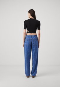 HUGO LENI B - Pernera ancha - bright blue