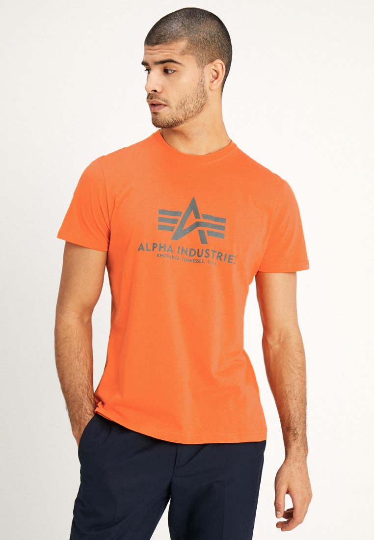 Alpha Industries T-shirts print - alpha orange