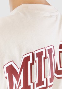 Smilodox PRINT LOGO BRAIL - Camiseta estampada - hellbraun