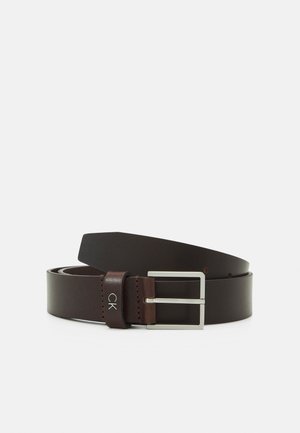 FORMAL BELT 3,5 CM - Öv - dark brown