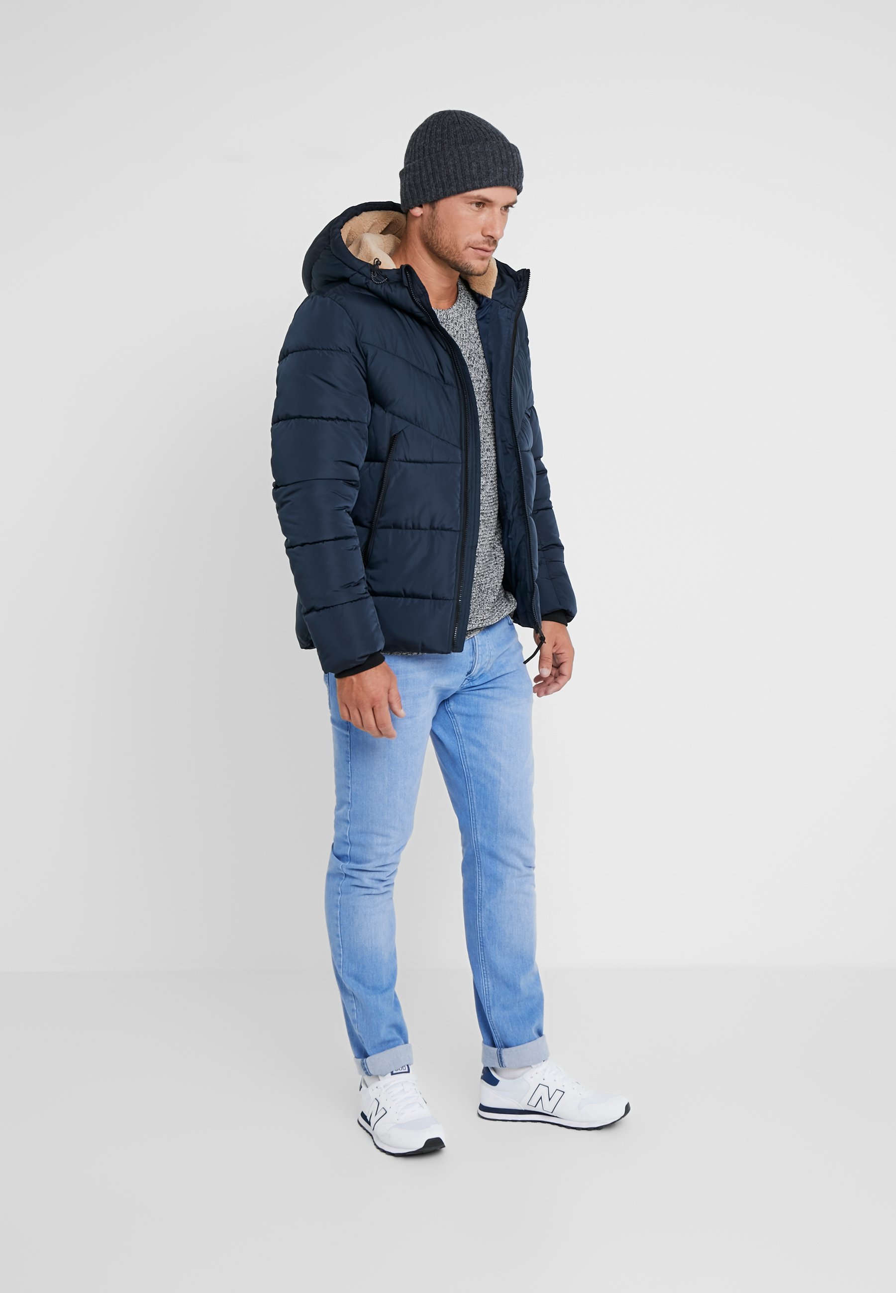 TOM TAILOR DENIM HEAVY PUFFER JACKET Vinterjakke sky TOM TAILOR DENIM HEAVY PUFFER JACKET Vinterjakke sky