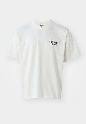 Dickies SNEEDVILLE TEE - Print T-shirt - egret