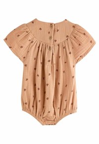 Next BLOOMER  REGULAR FIT - Overall / Jumpsuit - brown embroidered flowers