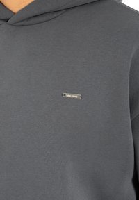 Smilodox DAWSON OVERSIZED HOODIE - Felpa con cappuccio - anthrazit