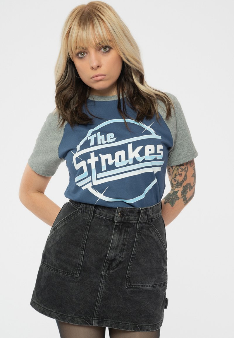 Paradiso Clothing THE STROKES OG MAGNA LOGO RAGLAN - Print T-shirt - grey