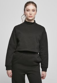 Urban Classics - OVERSIZED HIGH NECK CREW - Sweatshirt - black Thumbnail-Bild 1