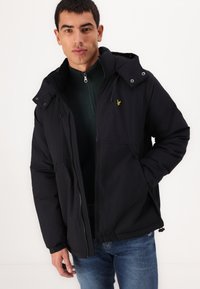 Lyle & Scott PADDED PUFFER JACKET - Vinterjakke - jet black