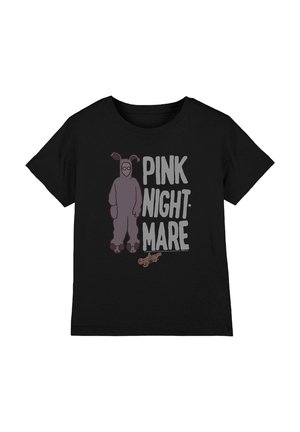 Cotton Soul, A CHRISTMAS STORY RALPHIE'S PINK BUNNY SUIT UNISEX - T-Shirt print - black