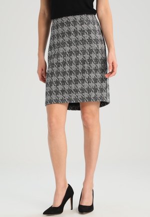 A-snit nederdel - black