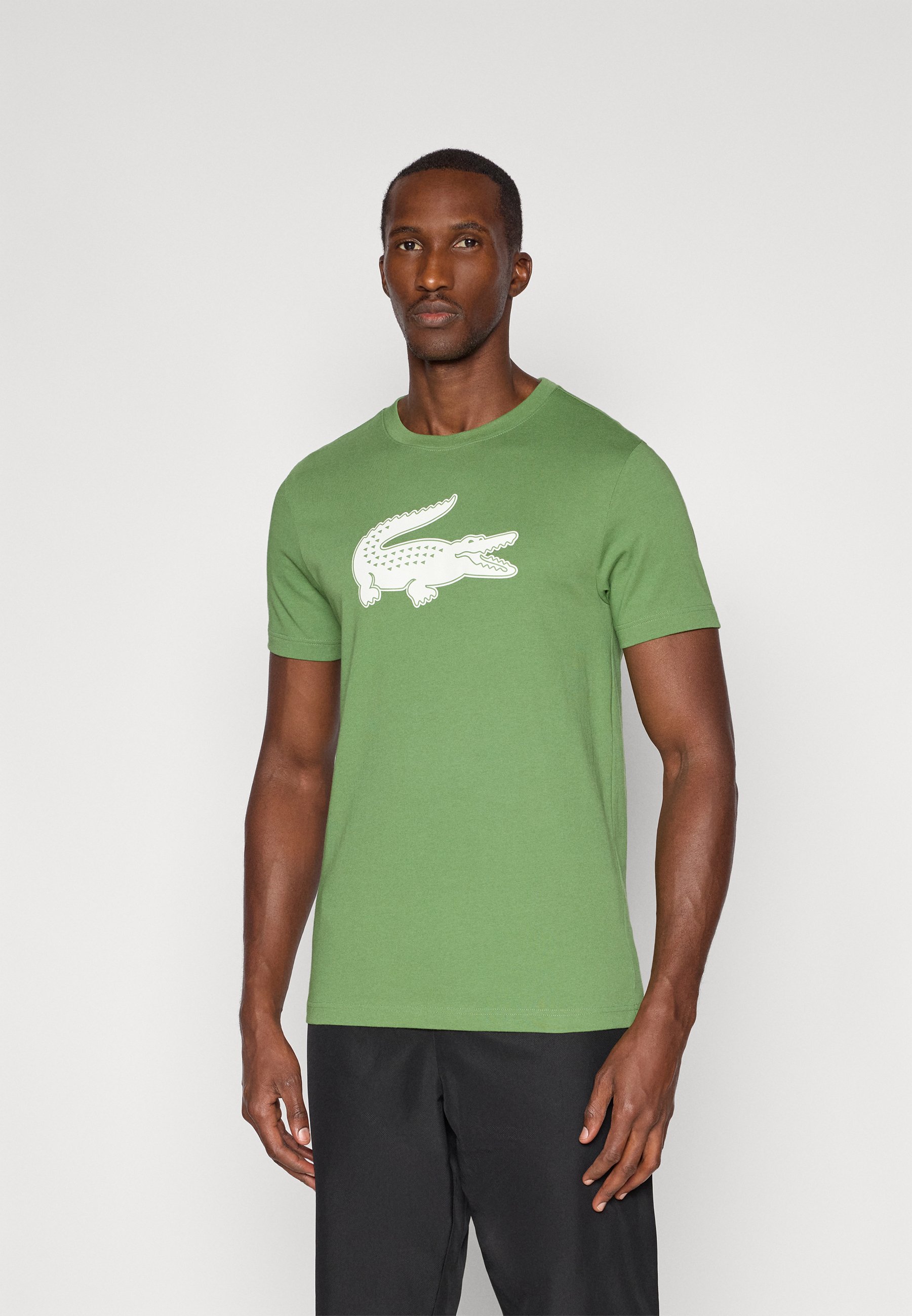 Lacoste Sport Sports T-shirt - lambs lettuce/white/green - Zalando