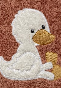 Sterntaler SLEEVE BIB EDDA - Bavaglino - bräunlich