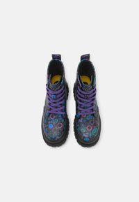Buffalo ASPHA LACE UP HI - Botines con plataforma - blue/black