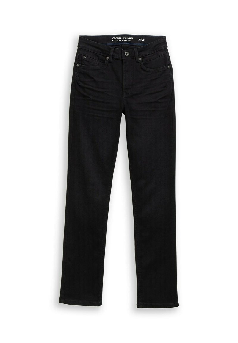 Tom Tailor Slim fit jeans zwart denim/blackdenim