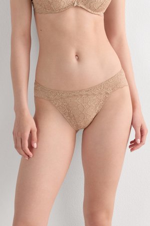 Intimissimi, LOW-RISE - Slip - tan