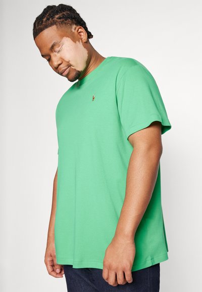 Polo Ralph Lauren Big & Tall SOFT COTTON CREWNECK T-SHIRT - Basic póló - classic kelly